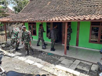 TMMD Bojonegoro Selesai, Anggota Satgas Pamitan Kepada Warga